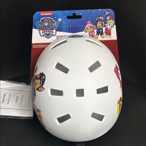 NEW 🆕 Paw Patrol White Ski Snow Winter Helmet 3+ years fits head 48-54 cm